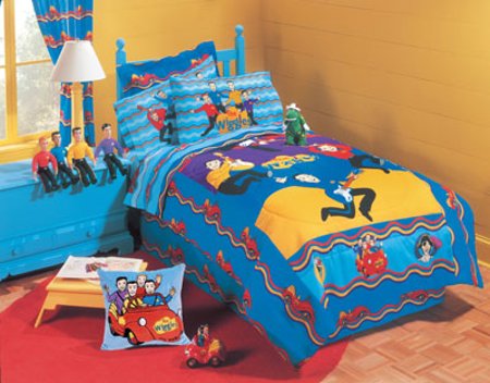 The Wiggles WIGGLY FUN Bedding for Kids Valance